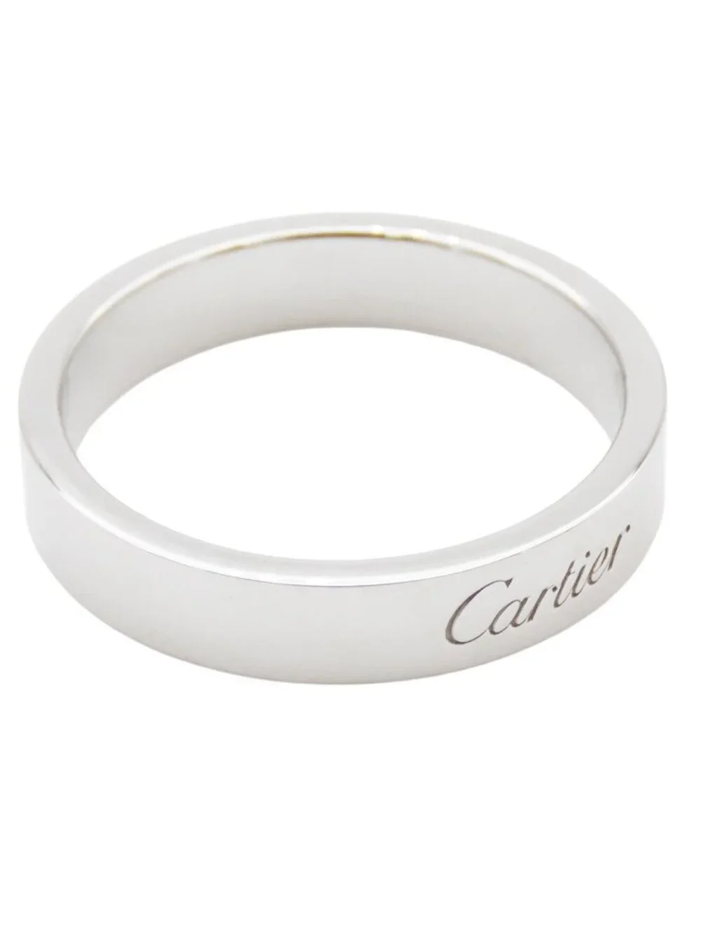 Cartier C de Cartier Wedding Ring Platinum 57